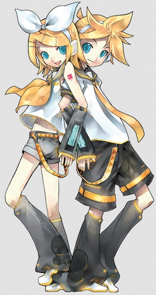 Kagamine Rin and Len Profile Picture